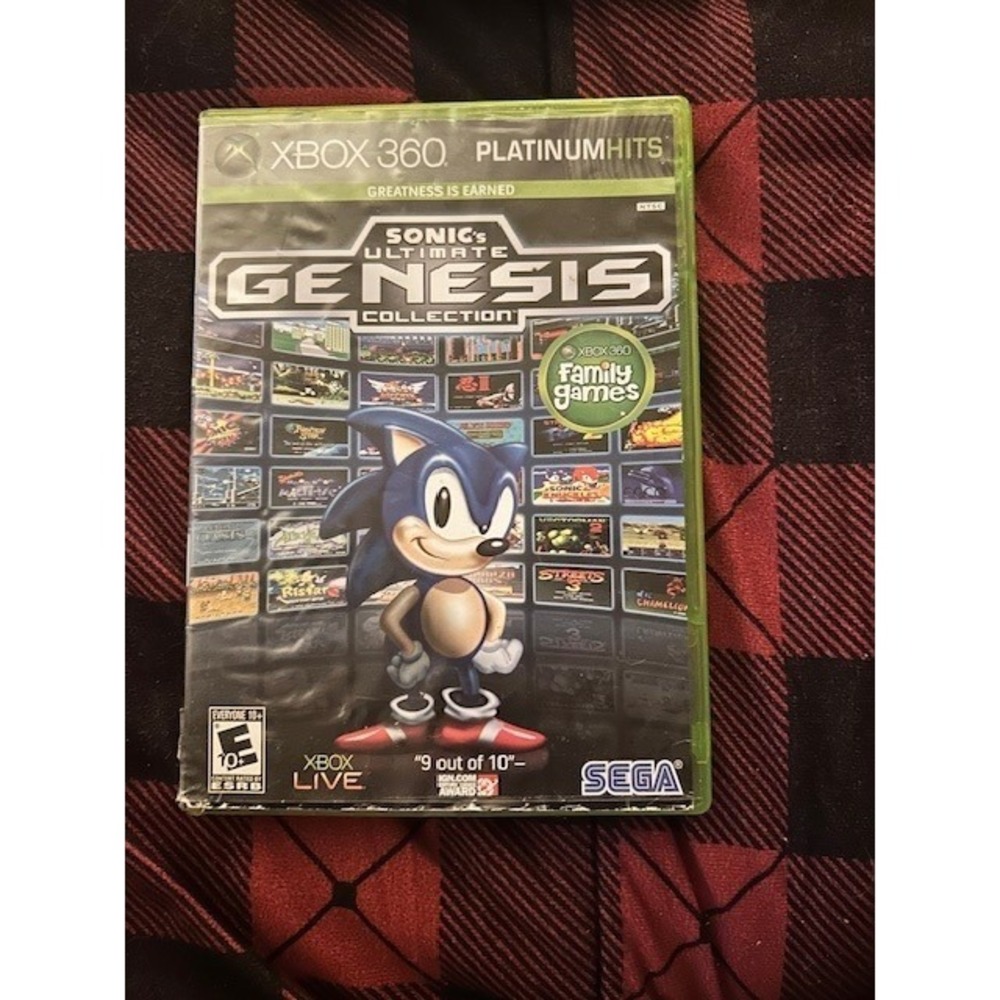 Sonic Ultimate Genesis‎ Collection Xbox 360 Platinum Hits
